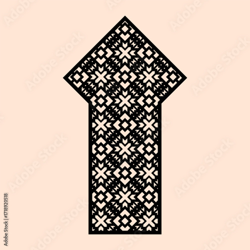 Islamic geometric pattern vector arabic ornament traditional arabesque decoration mosque design