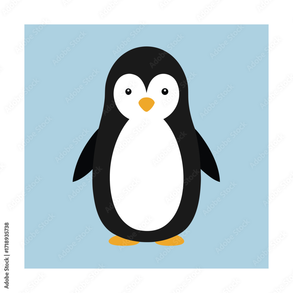 Naklejka premium Penguin animal