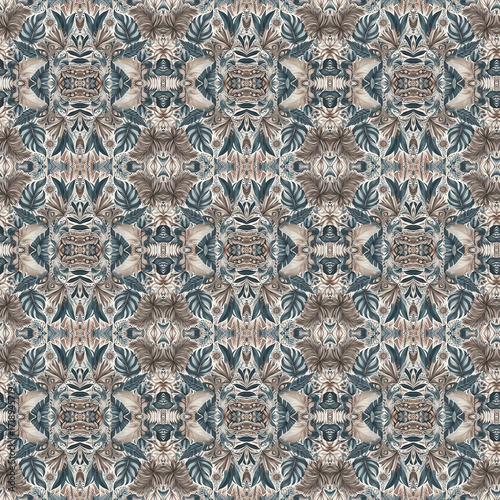 seamless vintage wallpaper