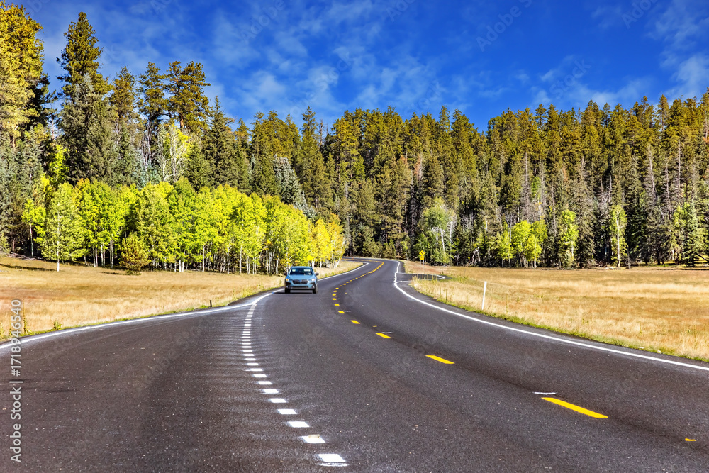 Fototapeta premium The scenic alpine landscape