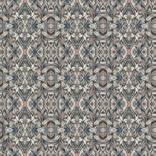 seamless pattern with flowers