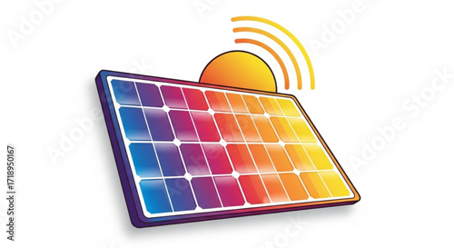 Solar panel energy renewable power electricity photovoltaic cell sun clean technology sustainable resource innovation