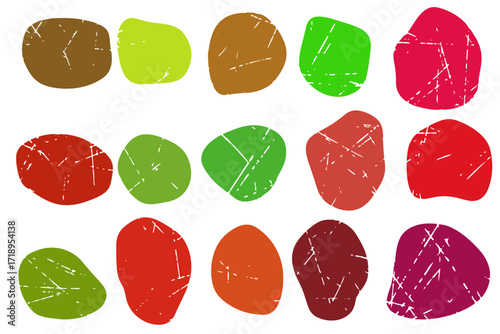 Cute Colorful crayon Doodle Vector Collection | Playful Pop Background Designs