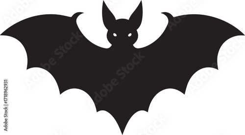  Wild Bat Silhouette Vector Illustration