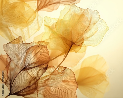 Delicate Floral Design With Soft Colors