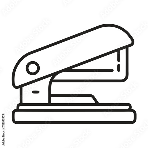 stapler isolated on white