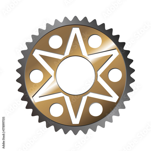 Gear Vector Image And Illustration 