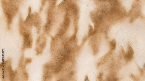 Light Brown Animal Fur Texture Background 