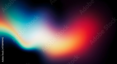 Stunning vibrant gradient with ethereal light for modern backgrounds and creative projects that demand bold color and artistic flair