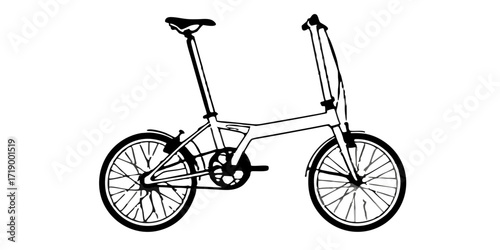 Folding bike bicycle transport cycle compact urban ride vehicle travel design equipment mobility recreation 100