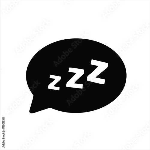 Deep sleep, man sleeping vector icon. filled flat sign for mobile concept and web design. Sleeping bed glyph icon. Symbol, logo illustration