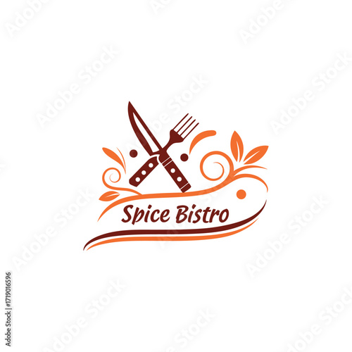 restaurant logo design vector