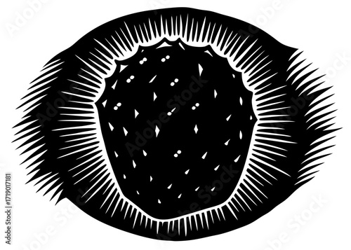 Hash Brown Silhouette, Crispy Potato Breakfast SVG, PNG