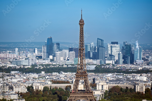 Fototapeta Naklejka Na Ścianę i Meble -  Paris landscape from the Montparnasse Tower.