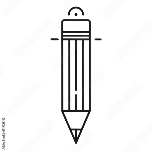 pencil icon vector illustration