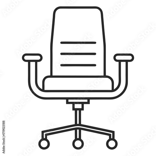 office chair vector