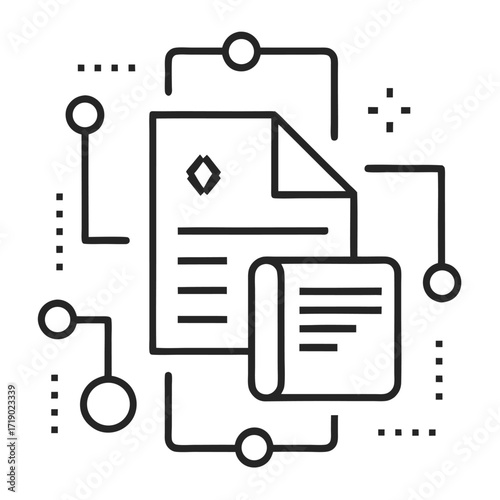 vector illustration of an abstract background
