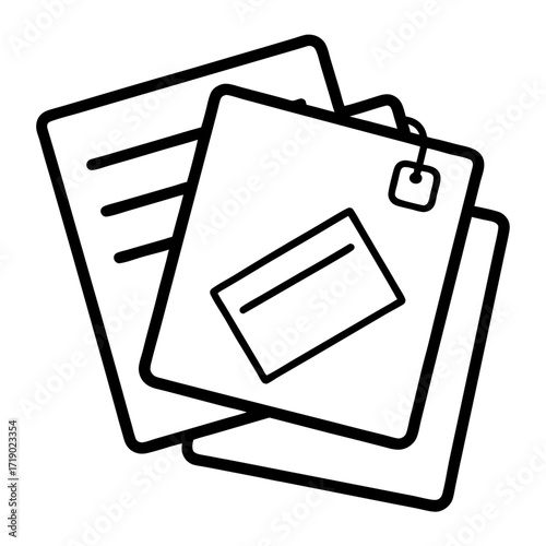clipboard icon vector illustration