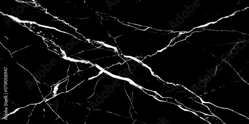 Elegant black marble texture with white natural veins, luxury stone background for interior design, architecture, modern decor, abstract surface pattern, and high-resolution digital use.