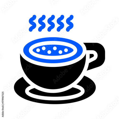 icon espresso with style two tone color
