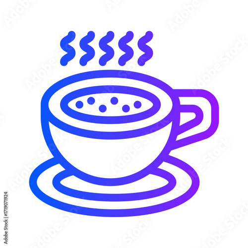 icon espresso with style gradient