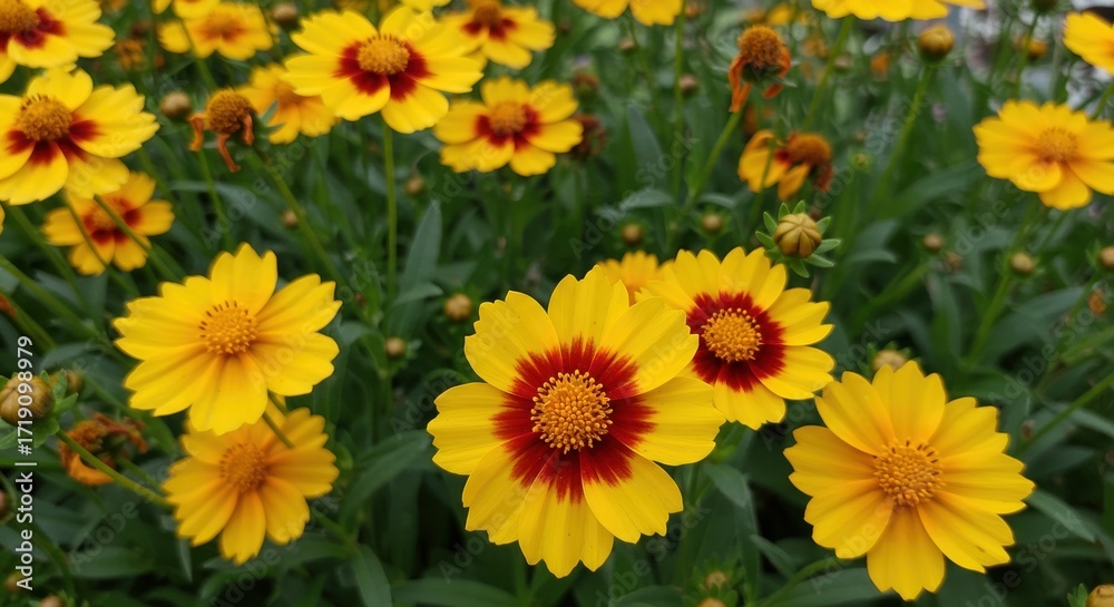 Fototapeta premium yellow chrysanthemum flowers