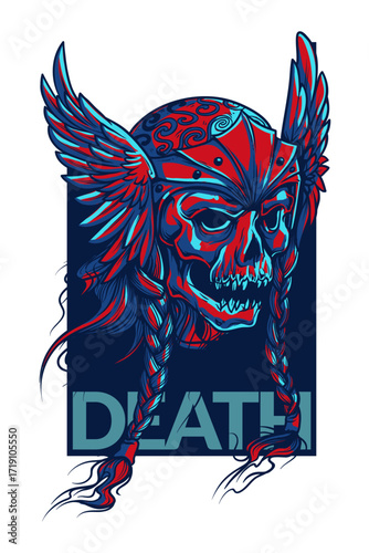 Valkyrie Skull: Death Design