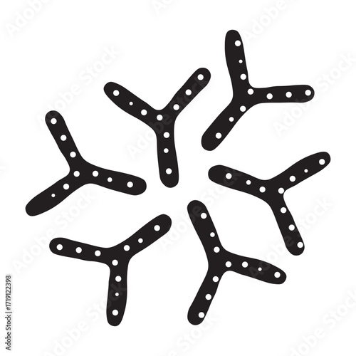 Bifidobacterium Probiotic Bacteria glyph icon