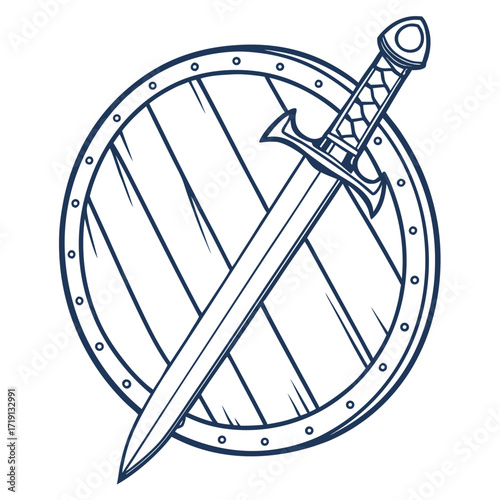 Shielded Blade Emblem
