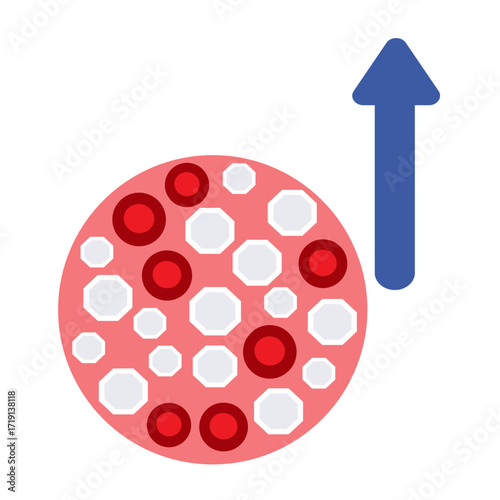 Hyperglycemia Medical Icon