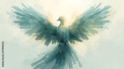 Hope and Resilience Mental Health Awareness Illustration