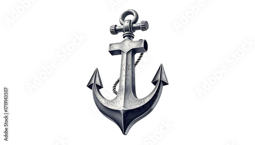 anchor on white background