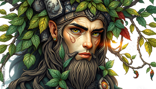 stained glass window