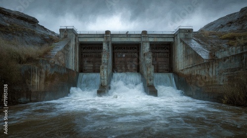 dam on the river
