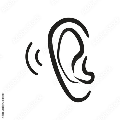 Global ear logo symbolizing international awareness of hearing health and sound