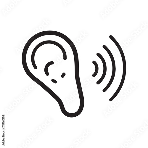 Community hearing logo symbolizing collaboration and collective sound awareness