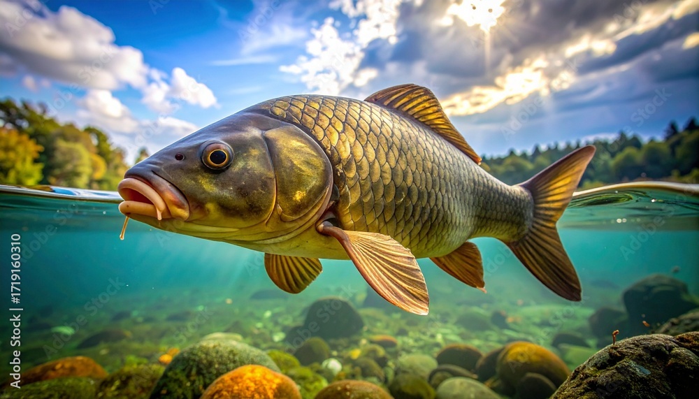 Fototapeta premium fish in aquarium