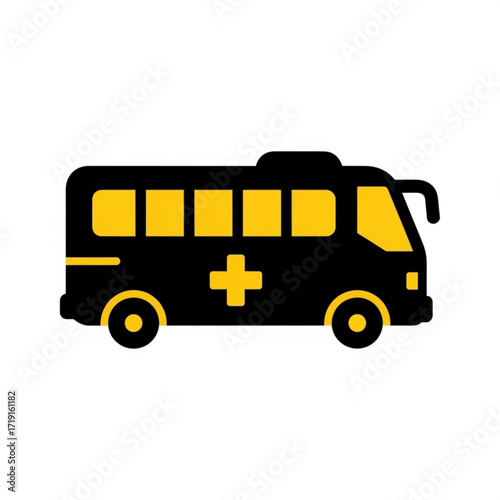 Vector art of ambulance icon