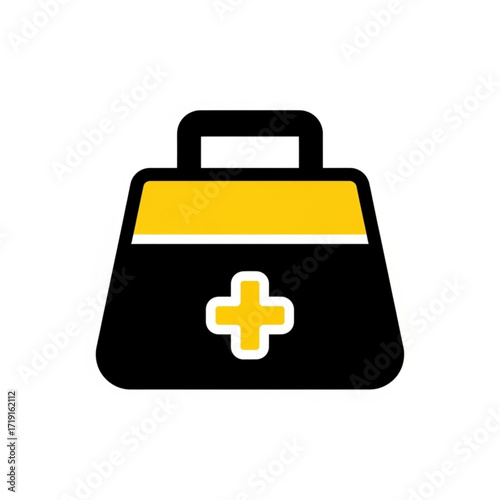 Vector art of first aid kit icon