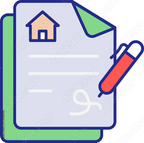 Rental Agreement Icon