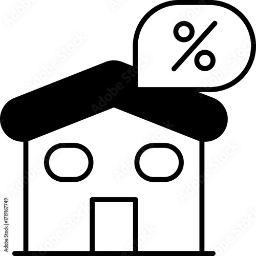 Home Discount Icon