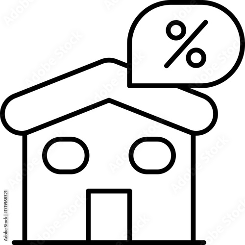 Home Discount Icon