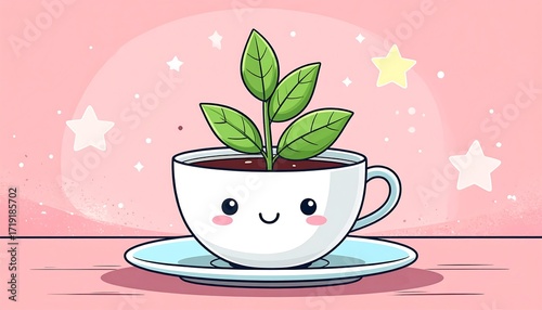 Cute teacup plant