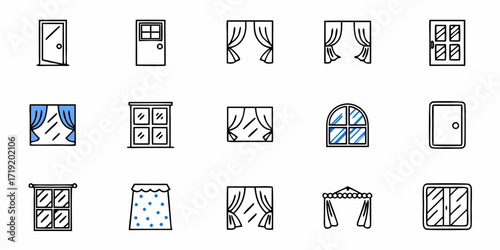 Doors and Windows Icons