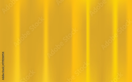 Golden Vertical Stripes Radiant Yellow Background vector