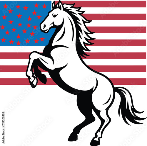 horse vector illustration