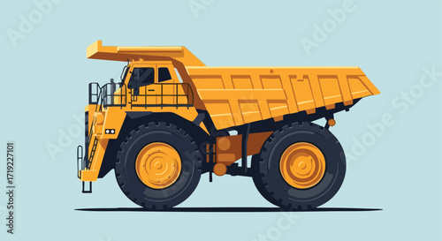 Heavy-Duty Mining Dump Truck