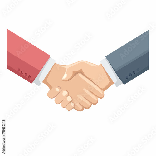 Successful Partnership A Symbol of Agreement and Collaboration in Business