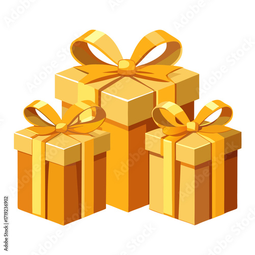 gift box isolated on white background