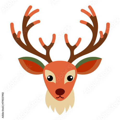 reindeer with a red nose